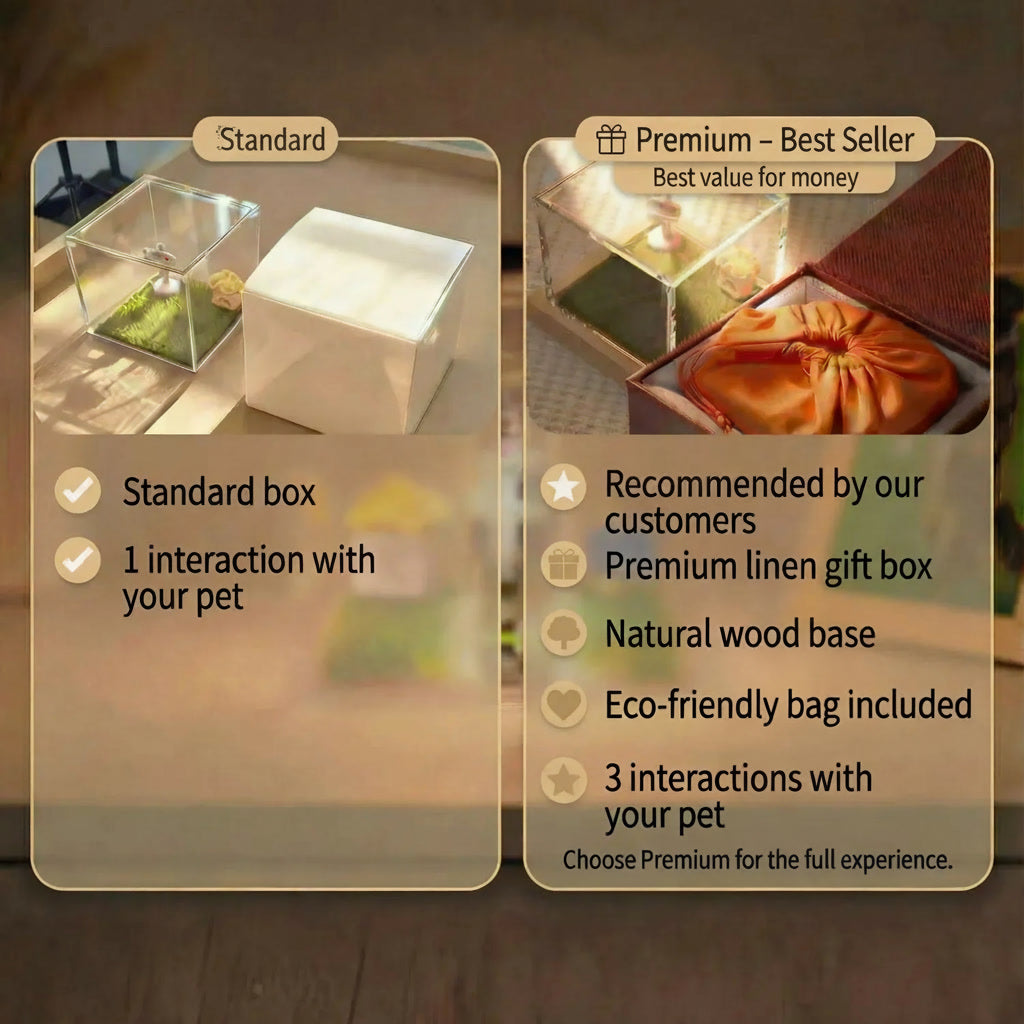 Personalized Pet Hologram Keepsake